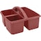 Teacher Created Resources Plastic Storage Caddy, Deep Rose, 6PK 20954 - alternate 3